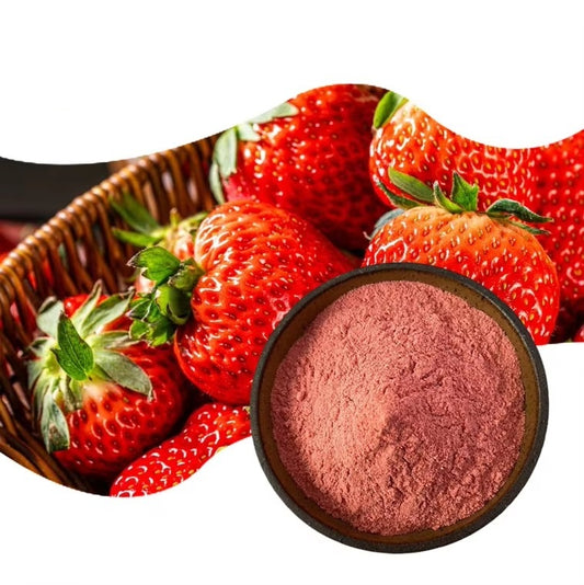 100% Strawberry Powder Extract Food Grade Freeze Dried Strawberry Powder