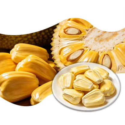 Factory Supply Bulk FD Freeze Dried Jackfruit Sweet High Quality Crispy Pure Slices Health Food Grade Vacuum Pack