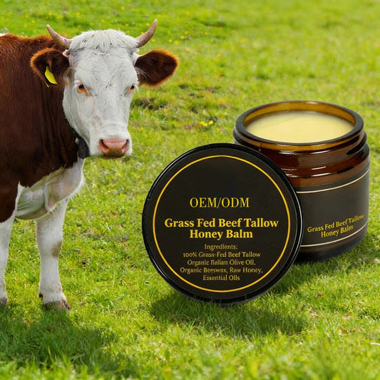 Factory Supply Premium Extract for Beef Tallow with Manuka Honey Beeswax Grass Fed Halal