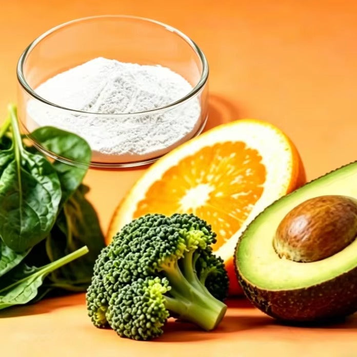 High Purity Methyltetrahydrofolate Powder Improve Folate Absorption Food Grade