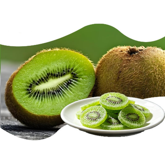 Factory Supply Bulk Kiwi Fruit Slices FD Dried Apple Sweet High Quality Crispy Pure Health Food Grade