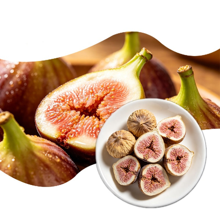 Factory Supply Bulk Vacuum Pack Freeze Dried Fig Sweet High Quality Crispy Pure Health Food Grade