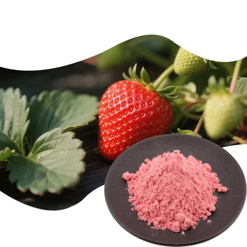 Poudre de jus de fraise concentré naturel en poudre