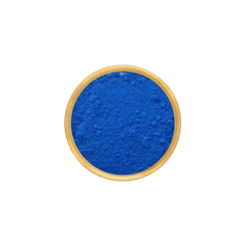 Synthetic indigo food coloring, bright blue, international code E133, bright color, strong stability, used in food and cosmetics.