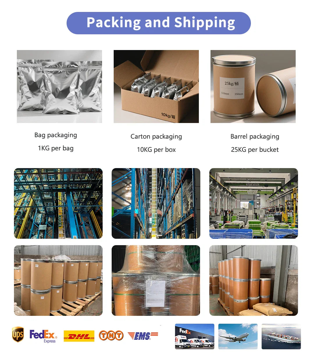 Gefrorenes Heidelbeerpulver